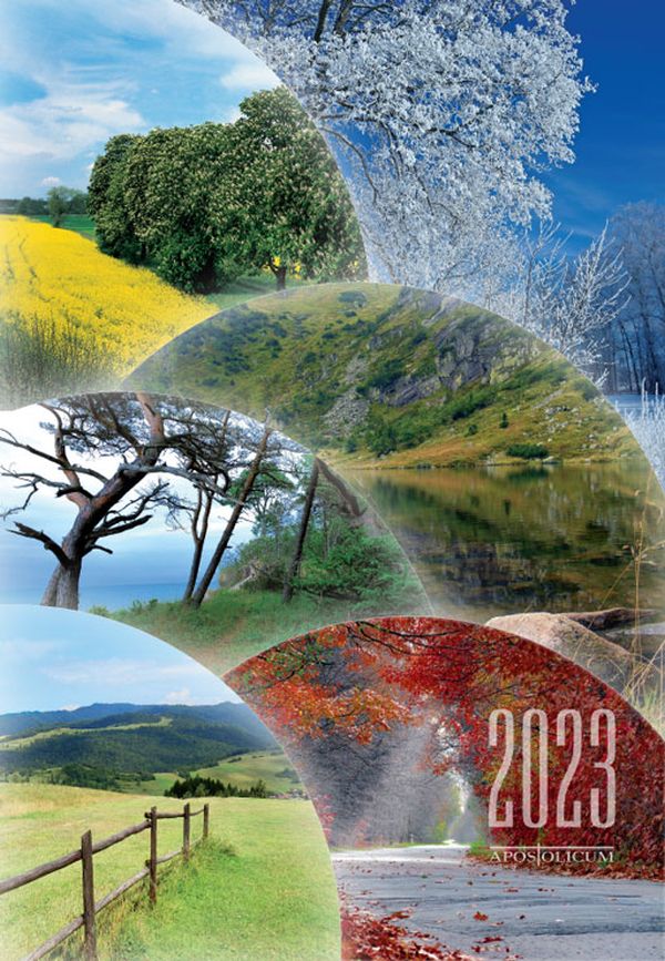 Kalendarz 2023 - Krajobrazowy (ścienny - A4)