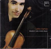 Foto 'Carlos Damas Modern Solo Violin Music (CD)'