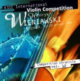 Foto 'XIII Mi�dzynarodowy Konkurs Skrzypcowy im. Henryka Wieniawskiego, vol. 12 (CD)'