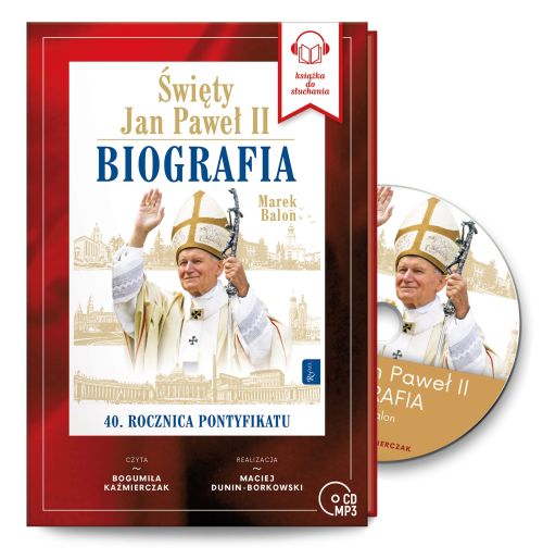 Święty Jan Paweł II. Biografia (CD-MP3 audiobook)
