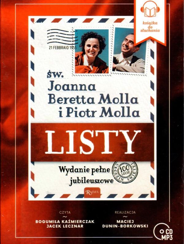 Listy, Joanna Beretta Molla i Piotr Molla (CD-MP3-audiobook)