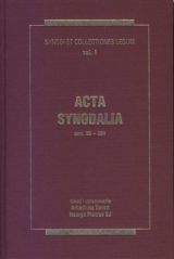 Acta synodalia. Dokumenty synodów od 50 do 381 roku