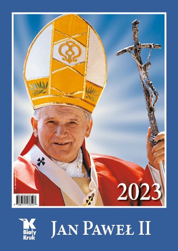 Kalendarz 2023 A3. Jan Paweł II