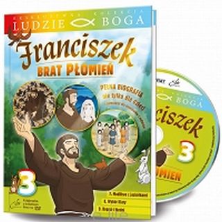 Św Franciszek. Brat Płomień cz.3 (Książka+DVD)