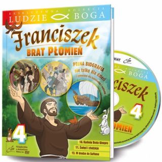 Św Franciszek. Brat Płomień cz.4 (Książka+DVD)