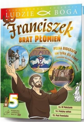 Św Franciszek. Brat Płomień cz.5 (Książka+DVD)