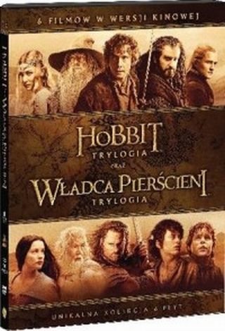 Śródziemie: Kompletna kolekcja 6 filmów (Hobbit / Władca Pierścieni) (6xDVD)