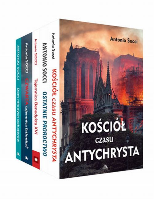 Pisma o Kościele i świecie - Antonio Socci - komplet 5 książek