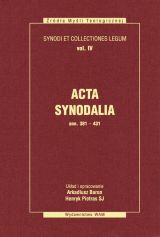 Acta Synodalia - od 381 do 431 roku