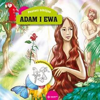 Adam i Ewa. Książeczka z kolorowankami