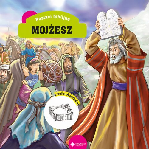 Mojżesz. Książeczka z kolorowankami
