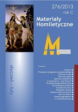 Materiały Homiletyczne 276/2013 + CD (styczeń-luty)